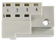 Mounting clamp; DIN-Power fixing bracket right,cod HARTING