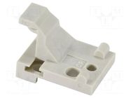 Mounting clamp; DIN-Signal fixing bracket right HARTING