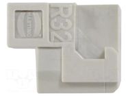 Mounting clamp; DIN-Signal fixing bracket R32 HARTING
