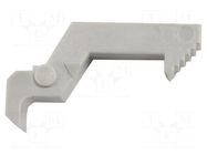 Secondary lock; DIN-Signal locking lever for female R HARTING