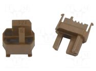 connector har-bus HM coding m RAL8011 nut brown HARTING