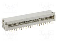 Connector: IDC transition; PIN: 40; straight; THT; 1.27mm; UL94V-0 HARTING