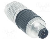 Circular Connector w. Harax M12 L5 M HARTING