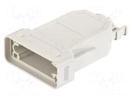 Enclosure: for HDC connectors; Han-Modular® ECO; for cable; IP20 HARTING