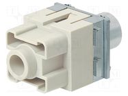 Connector: HDC; module; female; Han-Modular®; PIN: 1; 200A; 1000V HARTING