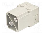 Connector: HDC; module; male; Han-Modular®; PIN: 2; 100A; 1000V HARTING