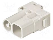 Connector: HDC; module; male; 16A,70A; 400V,1kV; Han-Modular® HARTING