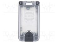 Han-Port single frame, plastic HARTING