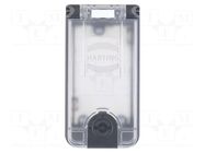 connector Han-Port single frame, plastic HARTING