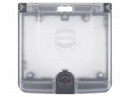 Han-Port double frame, plastic HARTING