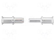 Contact; male; copper alloy; silver plated; 16mm2; Han® TC70; 70A HARTING