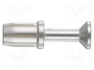 Contact; female; copper alloy; silver plated; 10mm2; Han® TC100 HARTING