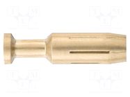 Contact; female; Han C® HMC; copper alloy; gold-plated; 10mm2 HARTING
