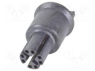 M12 CAT5 receptacle straight HARTING