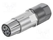 HARTING connector Han M12 Crimp D-coded female HARTING