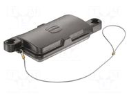 Protection cover; size 10B; Han® HPR; threaded joint,latch HARTING
