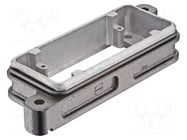 Enclosure for connectors: HDC; size 16B; Han® HPR; Body: black HARTING