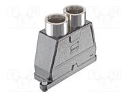 Enclosure: for HDC connectors; Han® HPR; size 24B; -40÷125°C HARTING