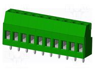 Connector: PCB terminal block; terminal; VI; 16A; 300V; PIN: 10 AMPHENOL ANYTEK