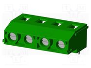 PCB terminal block; on PCBs; THT,screw terminal; terminal AMPHENOL ANYTEK