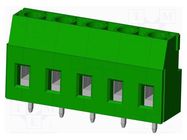 PCB terminal block; on PCBs; THT,screw terminal; terminal AMPHENOL ANYTEK