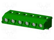 PCB terminal block; on PCBs; THT,screw terminal; terminal AMPHENOL ANYTEK