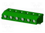 PCB terminal block; on PCBs; THT,screw terminal; terminal; PIN: 6 AMPHENOL ANYTEK