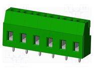 PCB terminal block; on PCBs; THT,screw terminal; terminal AMPHENOL ANYTEK