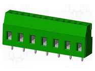 PCB terminal block; on PCBs; THT,screw terminal; terminal; PIN: 7 AMPHENOL ANYTEK