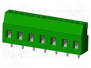 PCB terminal block; on PCBs; THT,screw terminal; terminal AMPHENOL ANYTEK