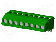 PCB terminal block; on PCBs; THT,screw terminal; terminal AMPHENOL ANYTEK