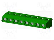 PCB terminal block; on PCBs; THT,screw terminal; terminal; PIN: 8 AMPHENOL ANYTEK