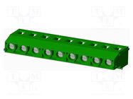 PCB terminal block; on PCBs; THT,screw terminal; terminal; PIN: 9 AMPHENOL ANYTEK