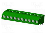 PCB terminal block; on PCBs; THT,screw terminal; terminal AMPHENOL ANYTEK