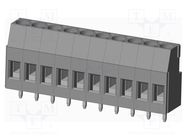 PCB terminal block; on PCBs; THT,screw terminal; terminal AMPHENOL ANYTEK