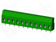 PCB terminal block; on PCBs; THT,screw terminal; terminal AMPHENOL ANYTEK