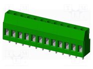 PCB terminal block; on PCBs; THT,screw terminal; terminal AMPHENOL ANYTEK