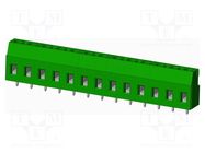 PCB terminal block; on PCBs; THT,screw terminal; terminal AMPHENOL ANYTEK