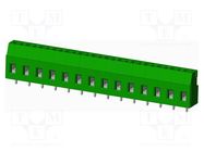 PCB terminal block; on PCBs; THT,screw terminal; terminal AMPHENOL ANYTEK