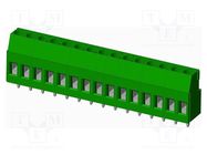 PCB terminal block; on PCBs; THT,screw terminal; terminal AMPHENOL ANYTEK