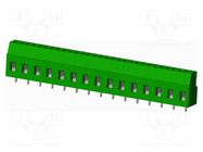 PCB terminal block; on PCBs; THT,screw terminal; terminal AMPHENOL ANYTEK