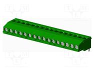 PCB terminal block; on PCBs; THT,screw terminal; terminal AMPHENOL ANYTEK