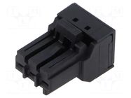 Pluggable terminal block; 5mm; ways: 3; straight; plug; female DEGSON ELECTRONICS