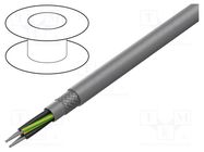 Wire; ÖLFLEX® 440 CP; 7G0.5mm2; tinned copper braid; PUR; grey LAPP