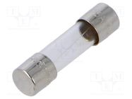 Fuse: fuse; quick blow; 3.15A; 125VAC; cylindrical,glass; 5x20mm EATON/BUSSMANN