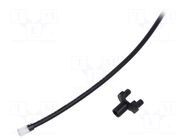 Fiber for LED; Ø4.2mm; L: 152.4mm; round; Front: convex; SMFLP BIVAR
