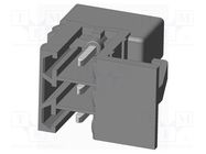 Pluggable terminal block; side,angled; socket; male; on PCBs; THT AMPHENOL ANYTEK