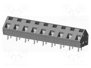 PCB terminal block; angled 45°; 7.5mm; ways: 9; on PCBs; terminal AMPHENOL ANYTEK