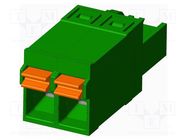 Pluggable terminal block; 5.08mm; straight; plug; female; UL94V-0 AMPHENOL ANYTEK