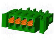 Pluggable terminal block; 3.5mm; straight; plug; female; UL94V-0 AMPHENOL ANYTEK